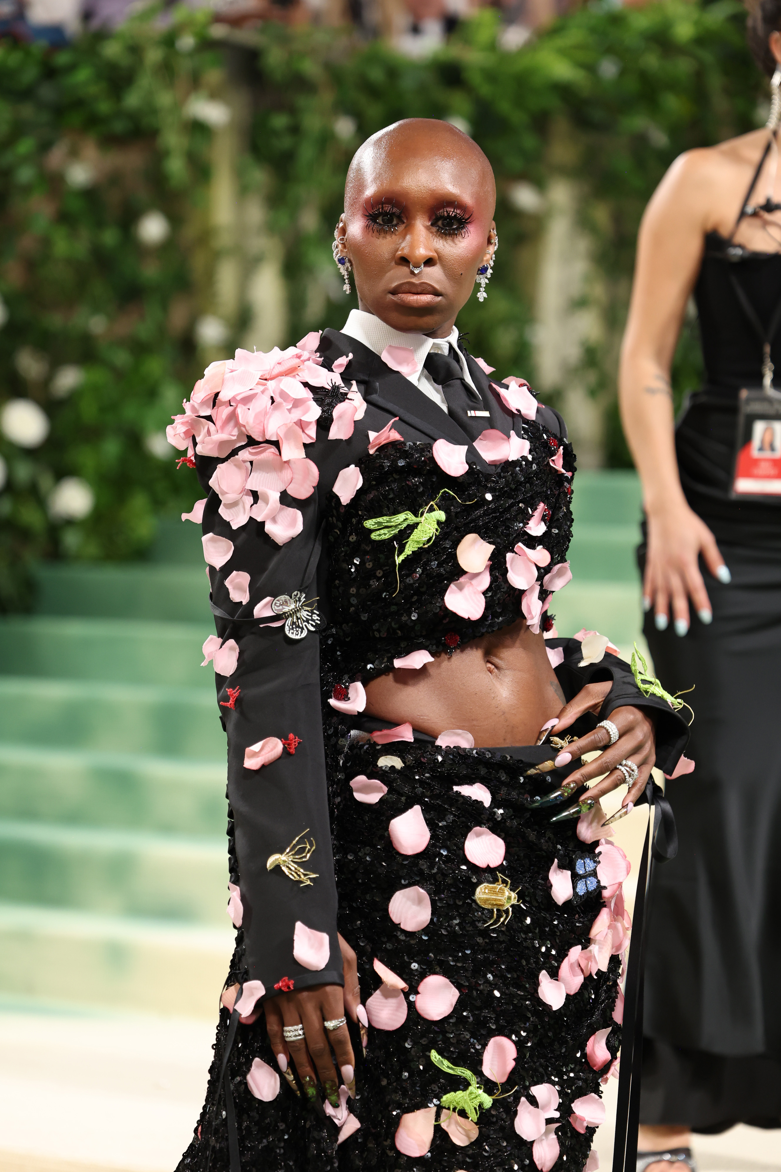 Cynthia Erivo no tapete do Met Gala 2024