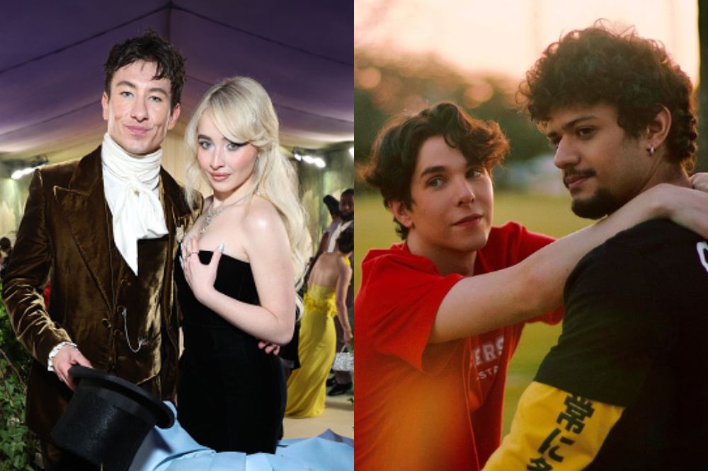 Fotos dos casais Barry Keoghan e Sabrina Carpenter, Gabriel Santana e Erick Mafra