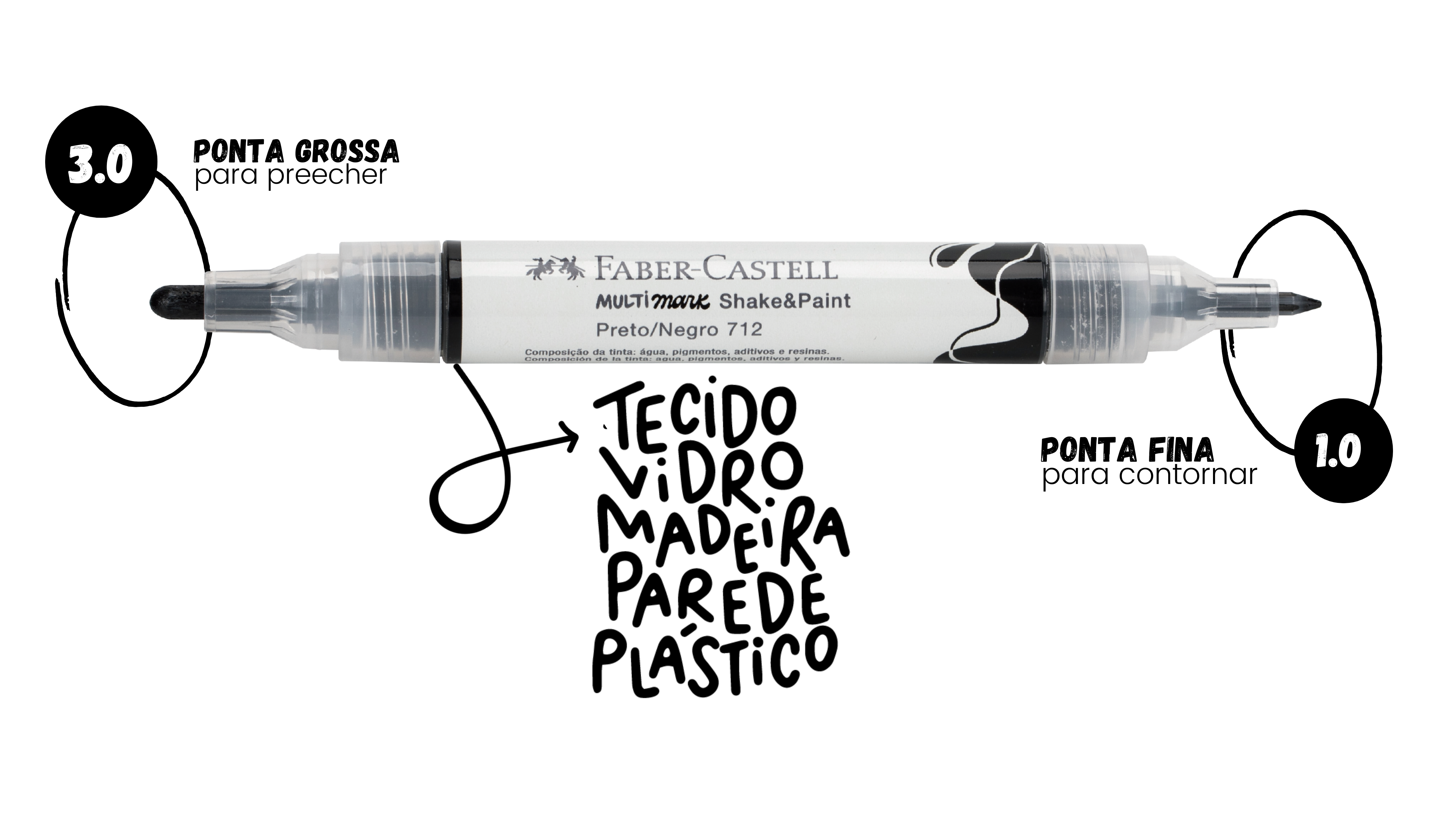 Faber-Castell Canetas MultiMark