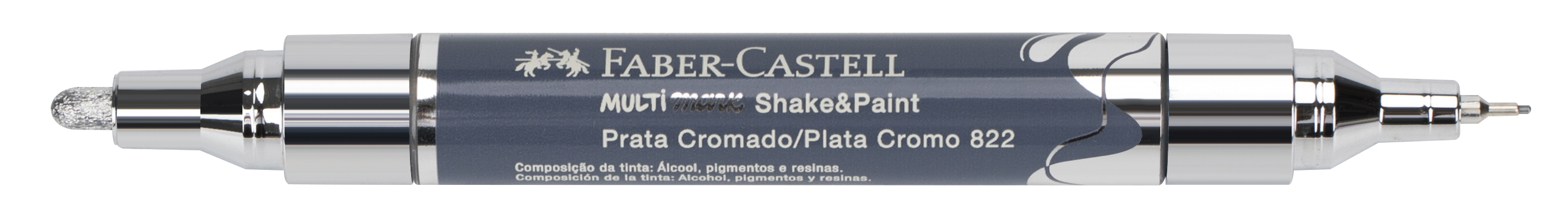 Faber-Castell Caneta cromada MultiMark