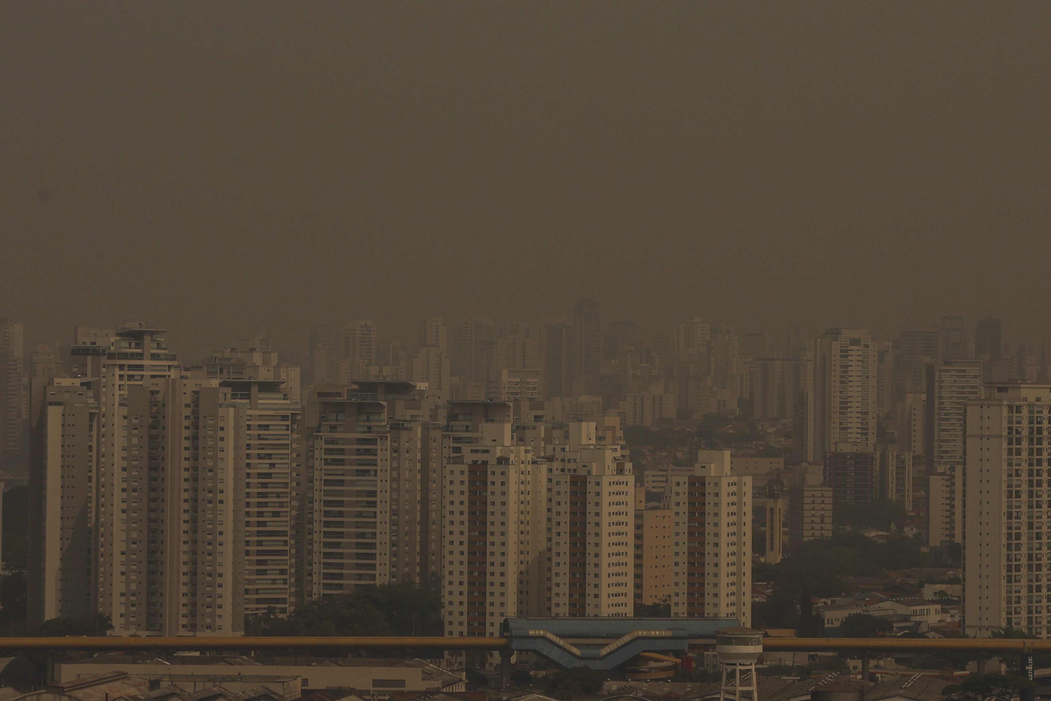 The City Of São Paulo Has The Most Polluted Air In The World This Monday
