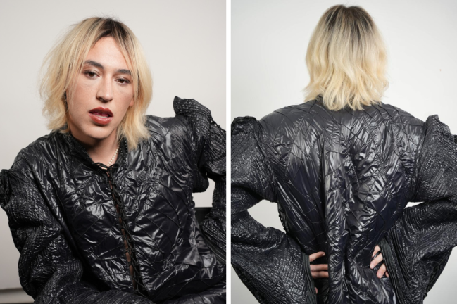 Gabb aparece pela primeira vez com o 'blond pop icon'.