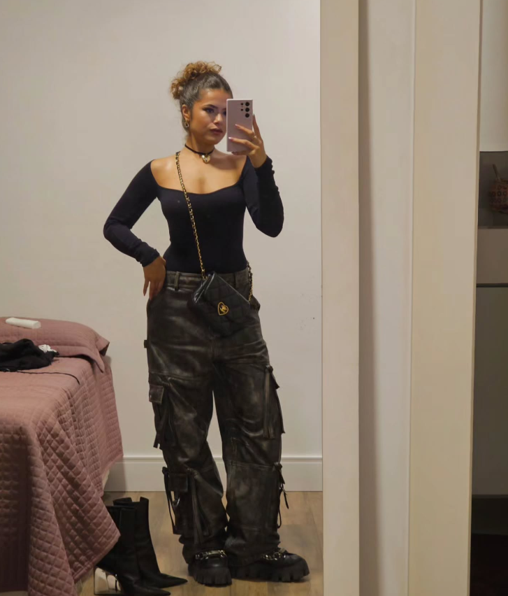 Look da Maisa com calça cargo