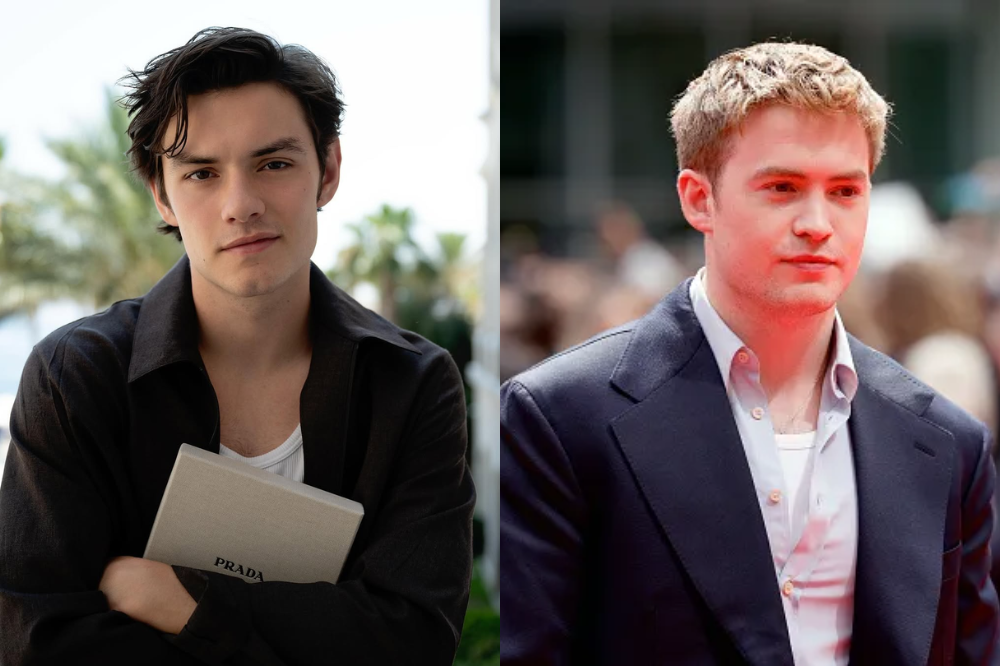 Louis Patridge (esquerda) e Kit Connor (direita)